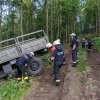 Übung Forstunfall mit Unimog 04.006.2019